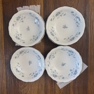 Classic Blue Floral Johann Haviland small bowls Set - 8 Pieces